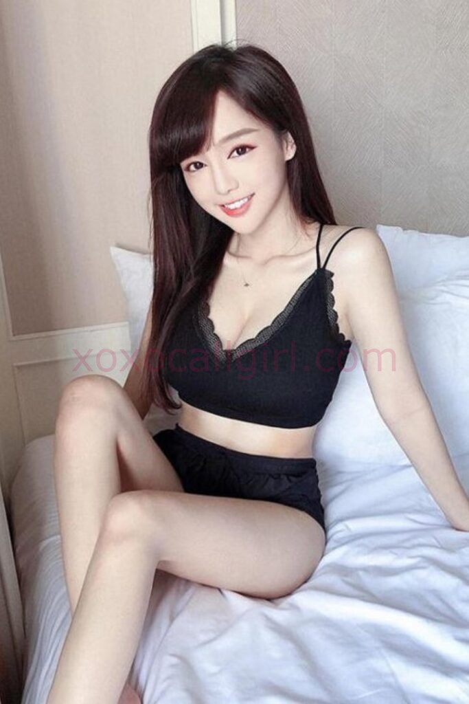 KL Escort Girl Beautiful Asian woman in black lingerie, promoting Local Chinese Escort services. Malaysia Sex Service